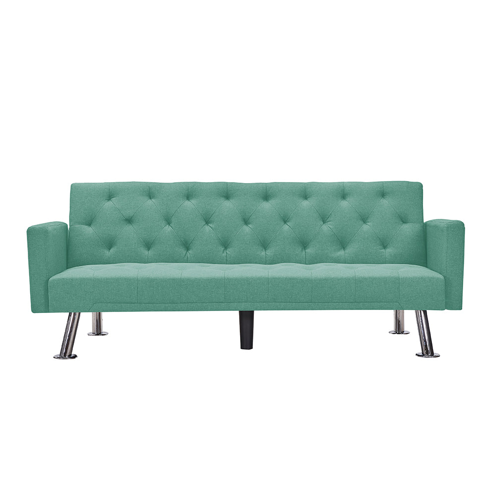 Convertible Folding Sofa Bed Fabric Sleeper Sofa Couch E2085