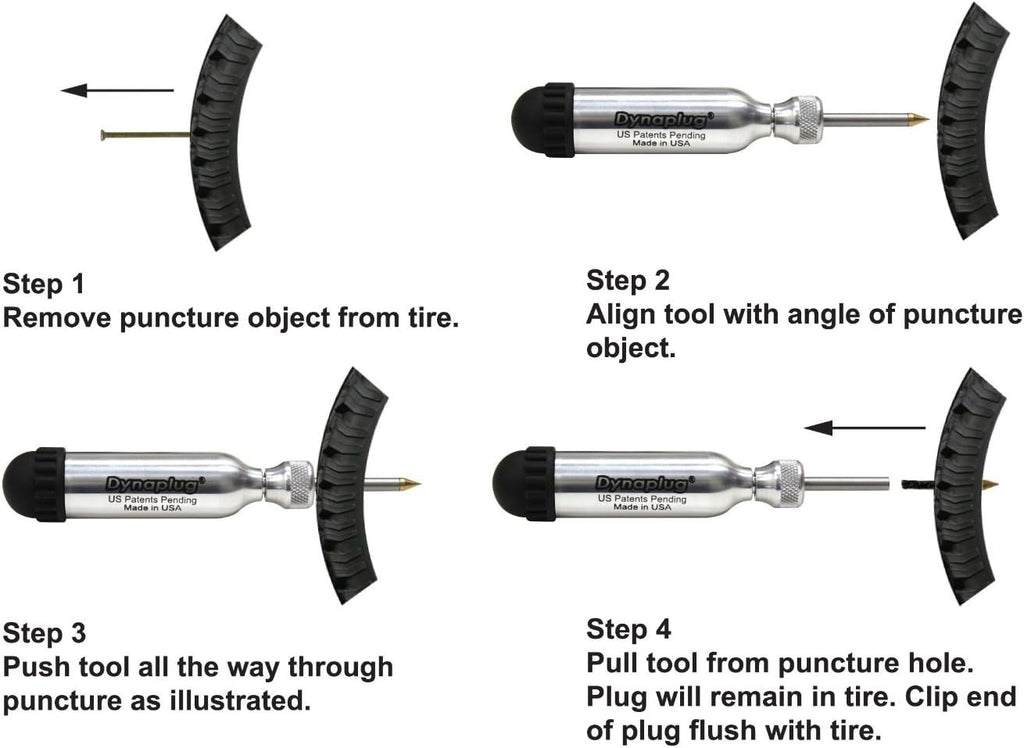 Tubeless Tire Repair Tool Kit Pack of 2 N4574