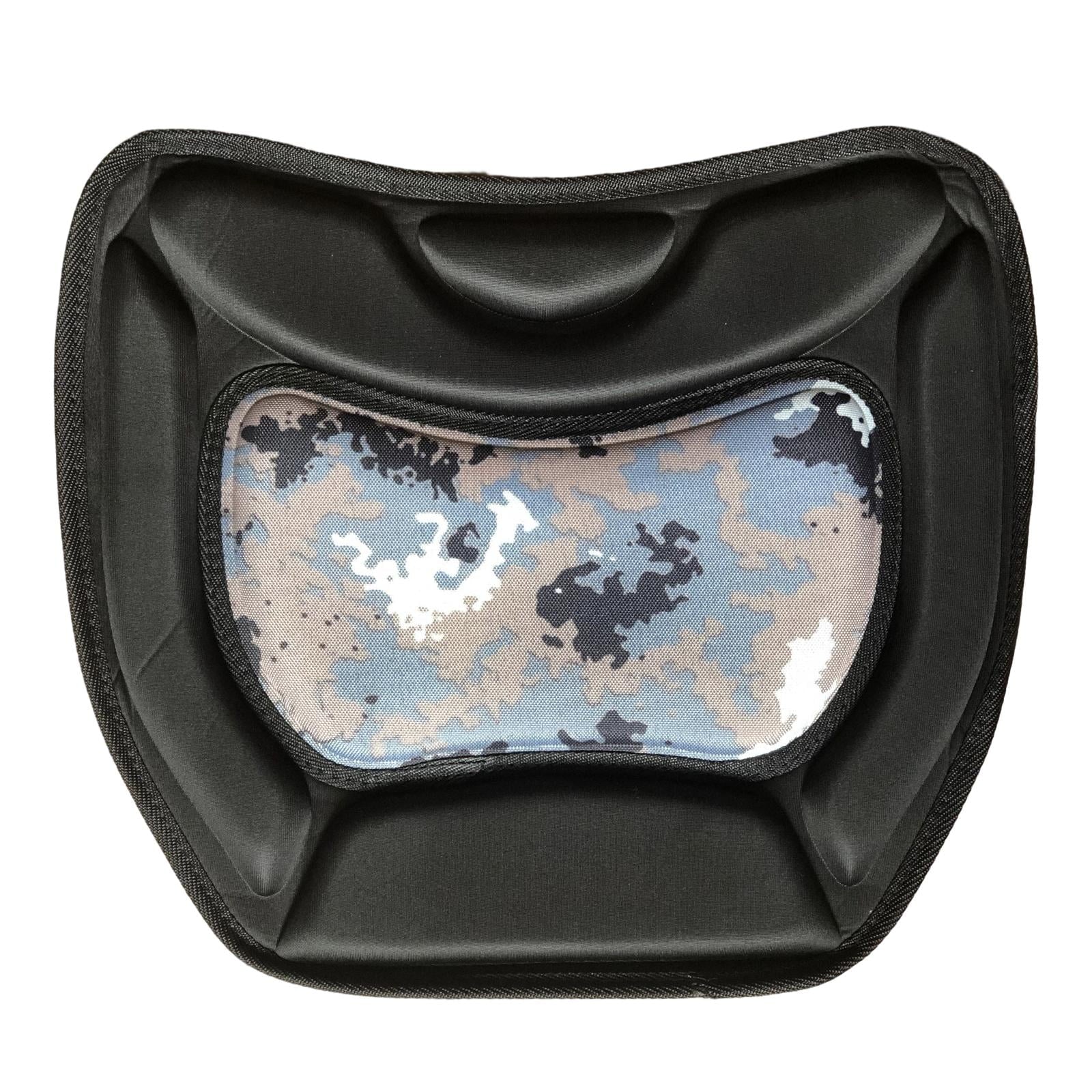 Black EVA Oxford Cloth Padded Kayak Boat Seat Cushion C875