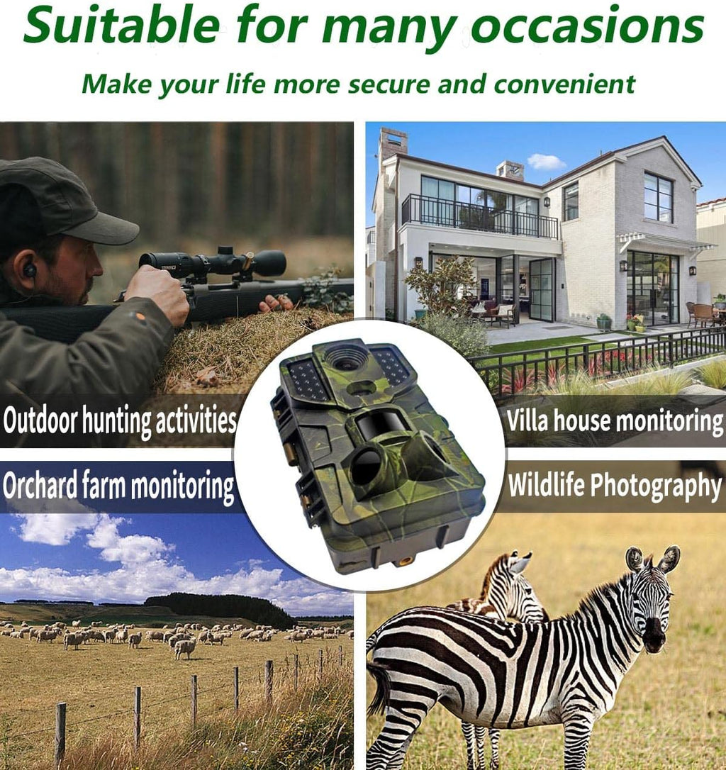 20MP Waterproof Game Camera with Night Vision, Pack of 2 K7782