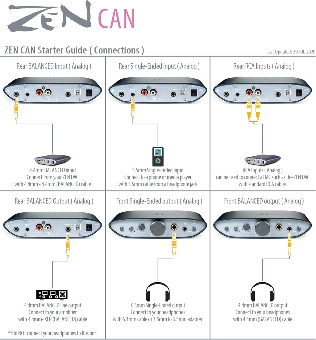 Balanced Desktop Headphone Amp and Preamp with 4.4mm Outputs N29862