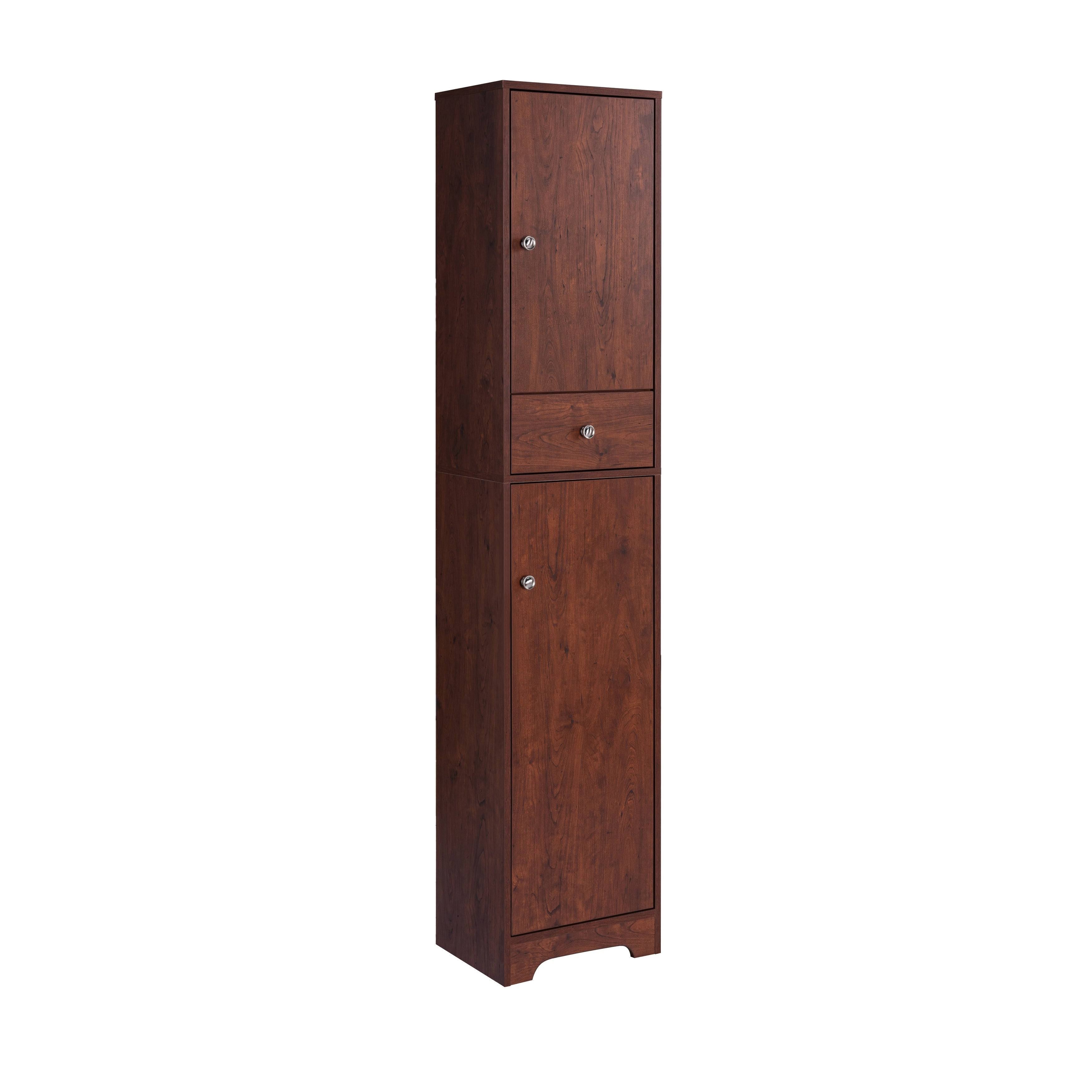 White Oak Compact Farmhouse Armoire N753