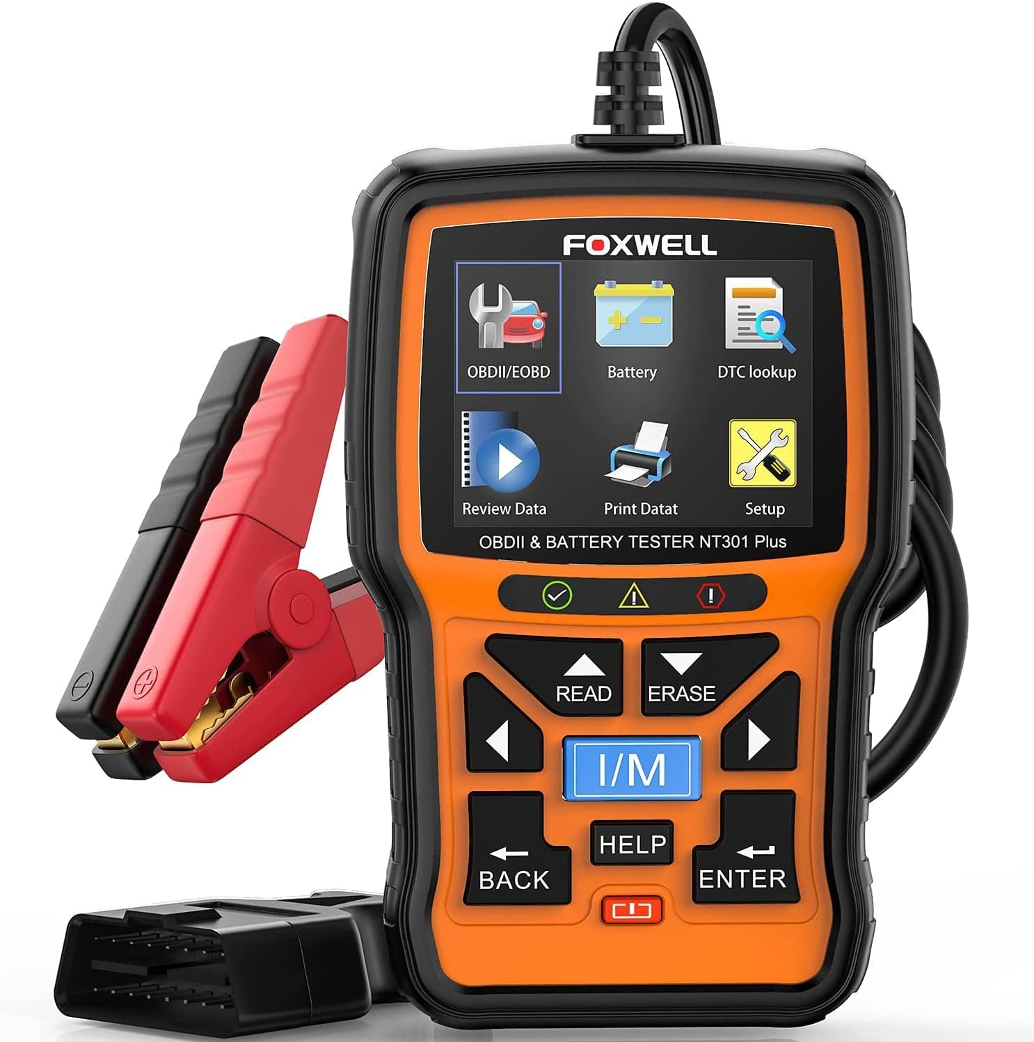 OBD2 Scanner with 12V Battery Tester E8883