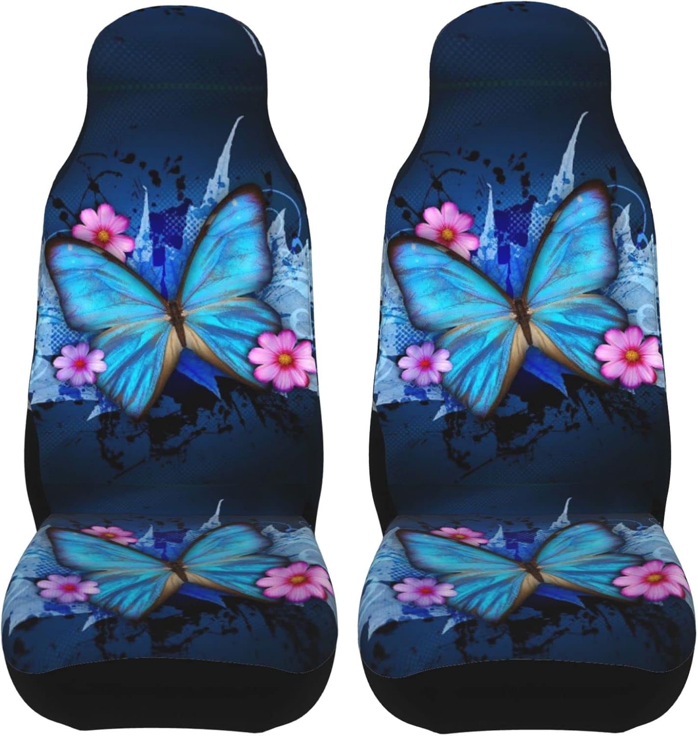 Red Flamingo 2 Pcs Car Seat Covers A480