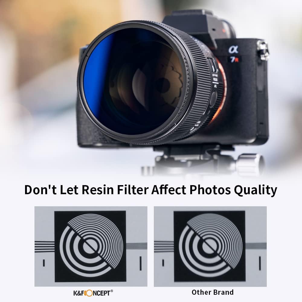 77mm UV/CPL/ND Lens Filter Kit (3 Pieces) Multi-Layer Coatings Y6812
