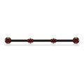 Industrial Metal 4-Hook Coat Rack A7391