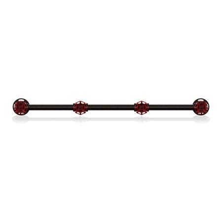 Industrial Metal 4-Hook Coat Rack A7391