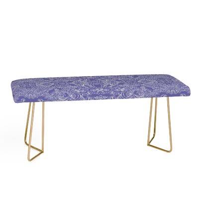 Faux Leather Bench L297