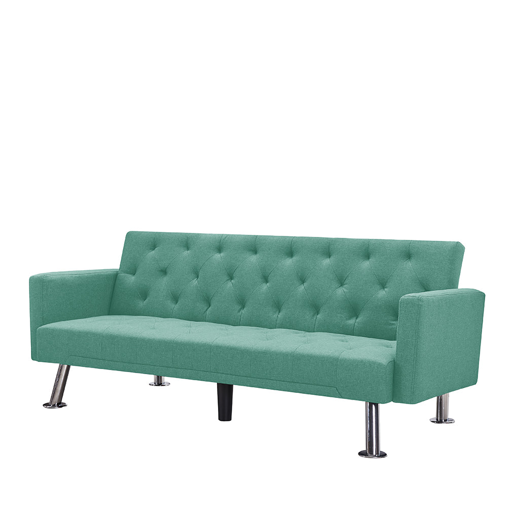 Convertible Folding Sofa Bed Fabric Sleeper Sofa Couch E2085