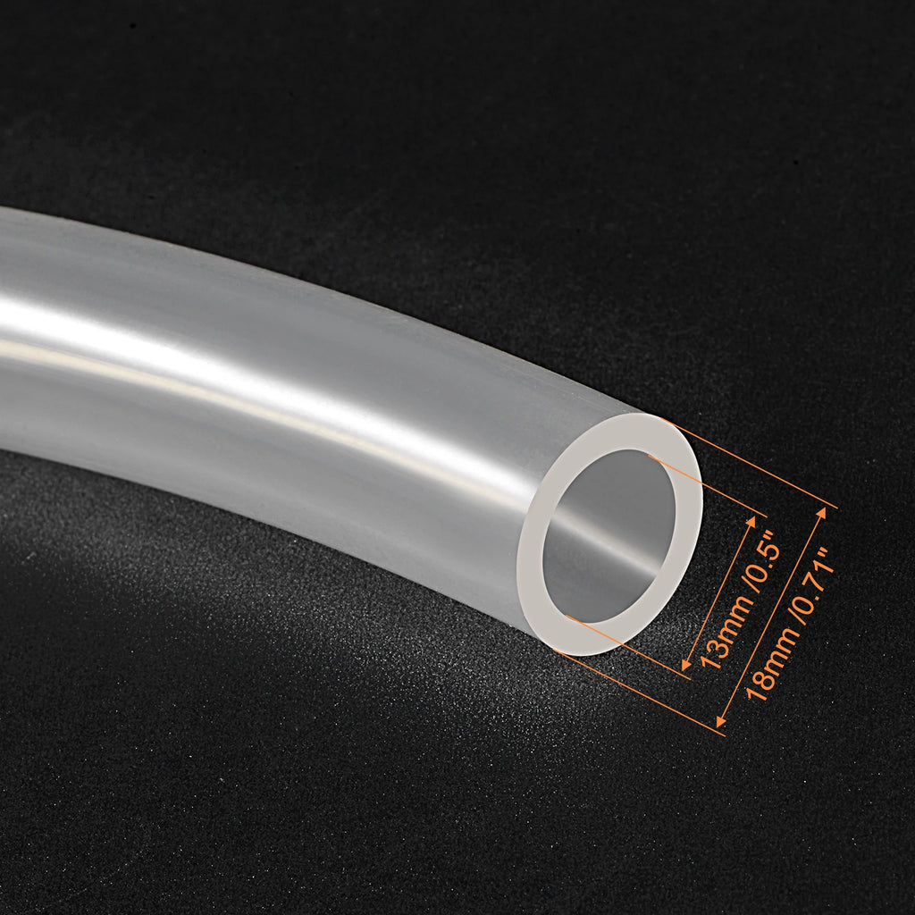 13mm ID 18mm OD 13ft PVC Clear Vinyl Tubing V5315