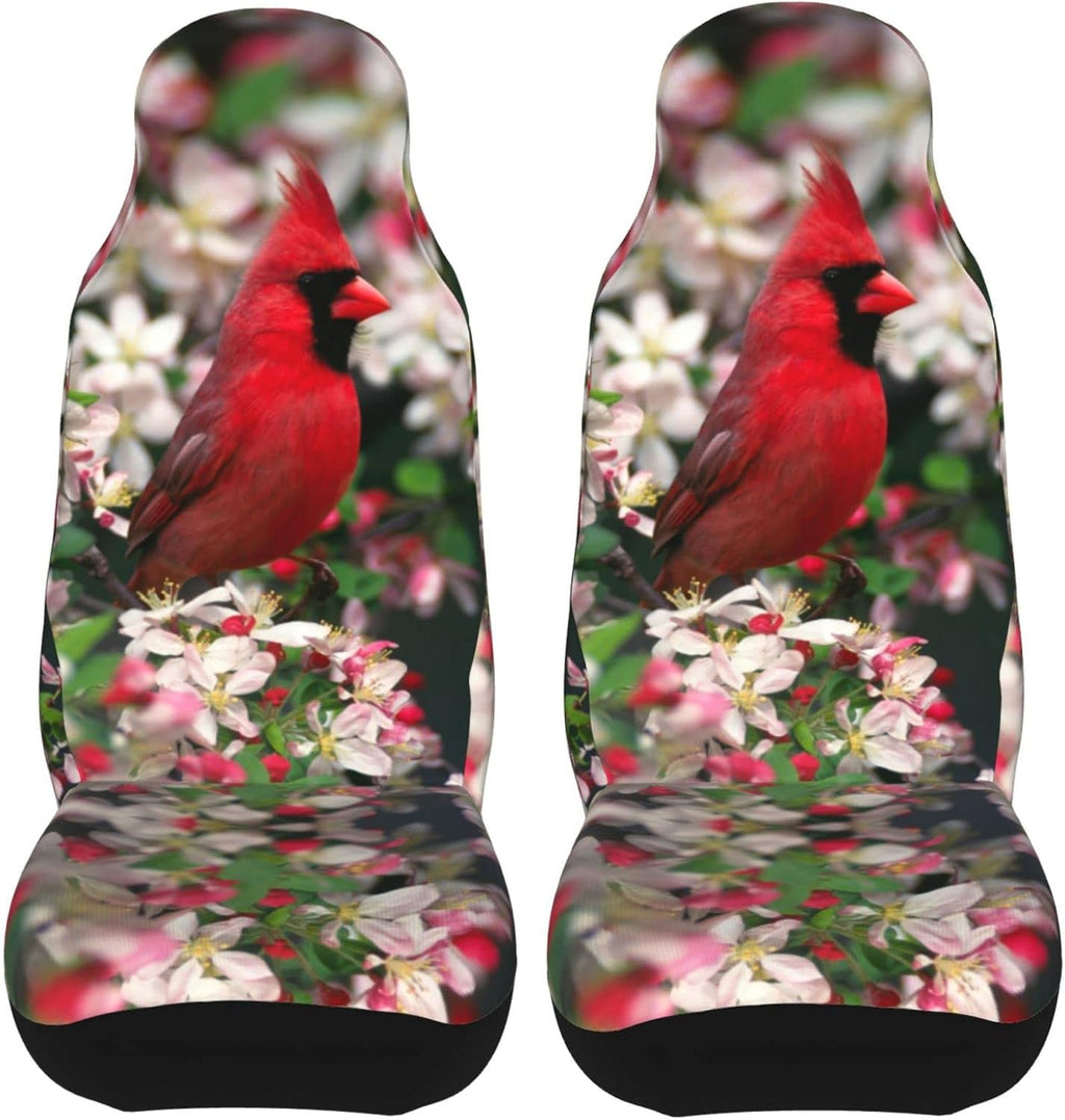Red Flamingo 2 Pcs Car Seat Covers A480