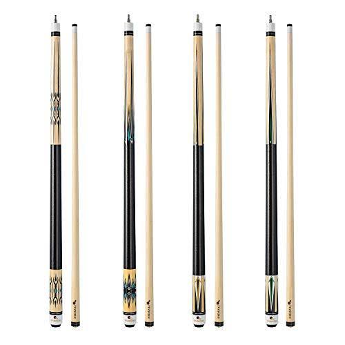 Set of 4 Billiard Cue Sticks N6829