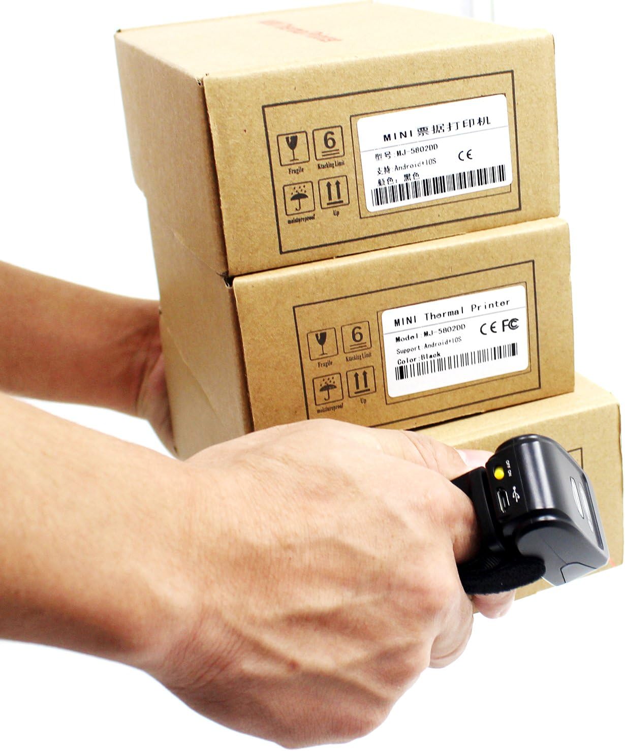 Bluetooth Ring Barcode Scanner S73825