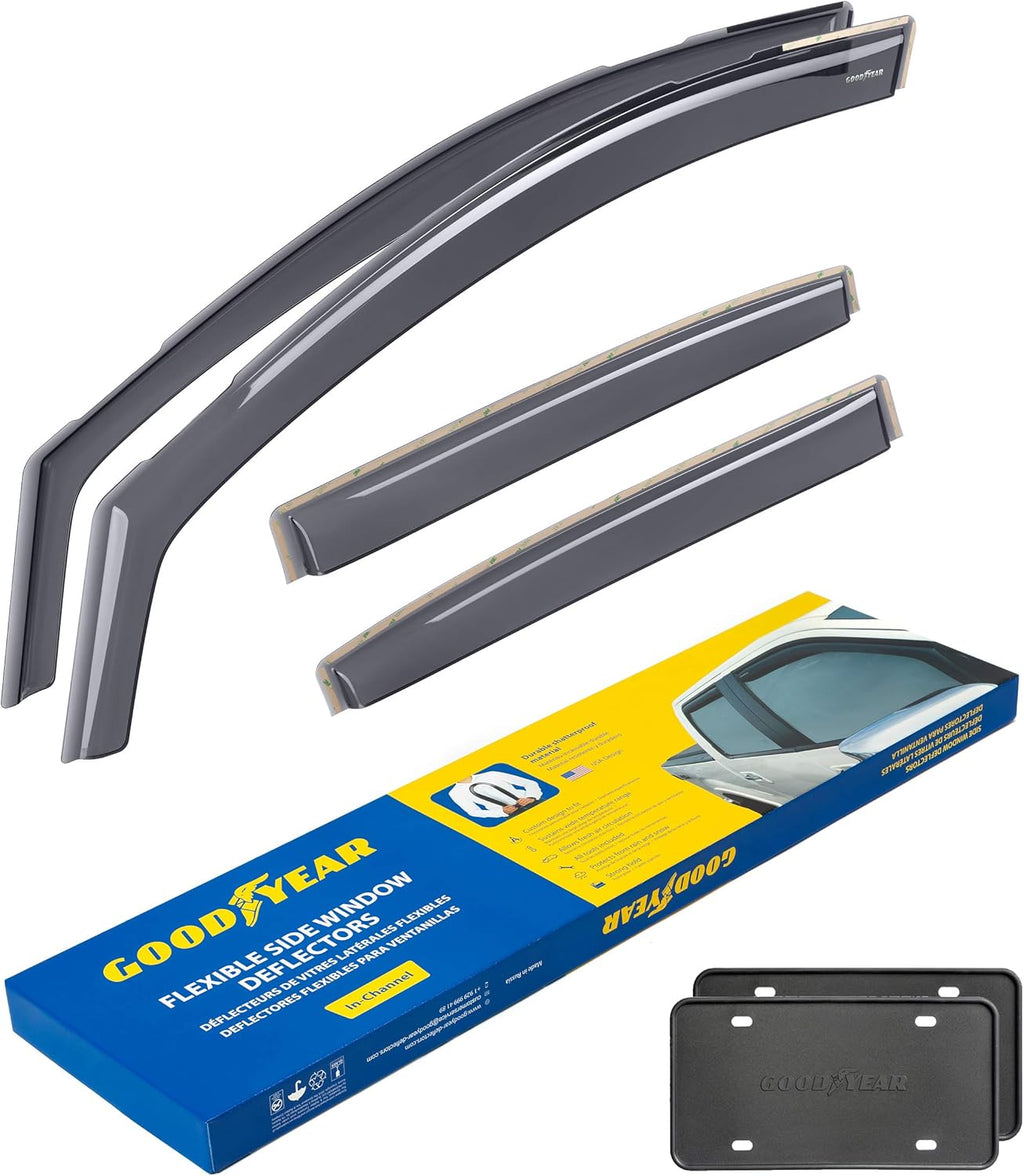 4 pcs Shatterproof in-Channel Window Deflectors for Chevrolet Equinox 2018-2022 Y19283
