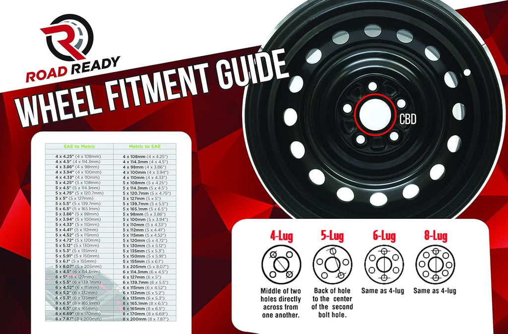 17 Inch Aluminum Rim Fits R17 Tire P862