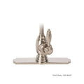 Satin Gold Escutcheon Base Plate H28128