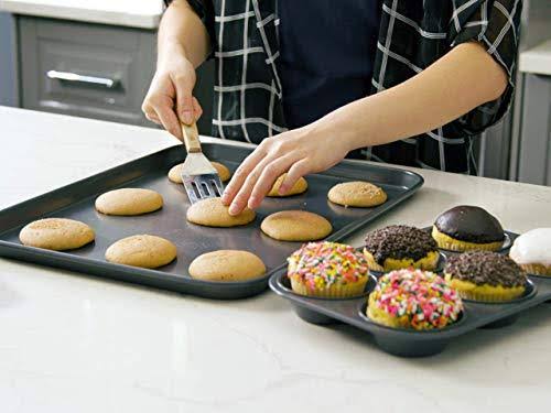 8 Piece Nonstick Carbon Steel Baking Pan Set Z85891