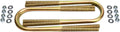 Round U Bolts for 3 1/2" Dia Axle, 13" Long, ZINC, Pack of 2 I725157
