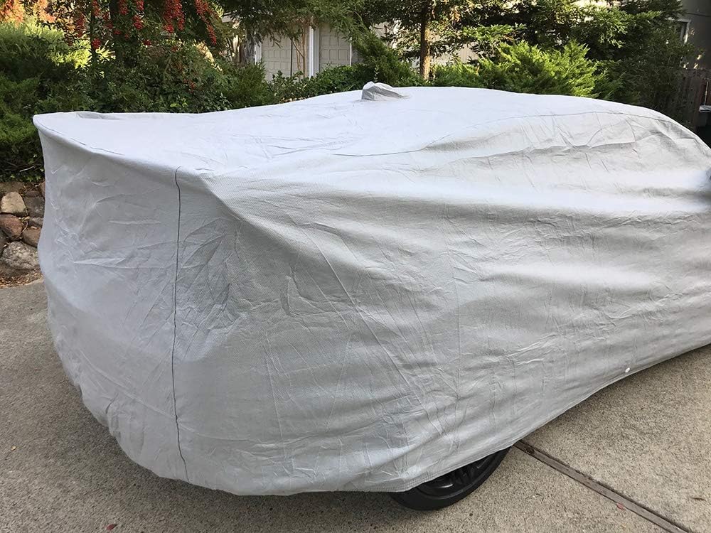 Gray 5 Layer Car Cover E1269