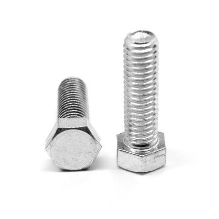 3/4 inch-16 x 1 1/4 inch Fine Thread Hex Cap Screw Full Thread Stainless Steel 18-8 Pk 75 C567