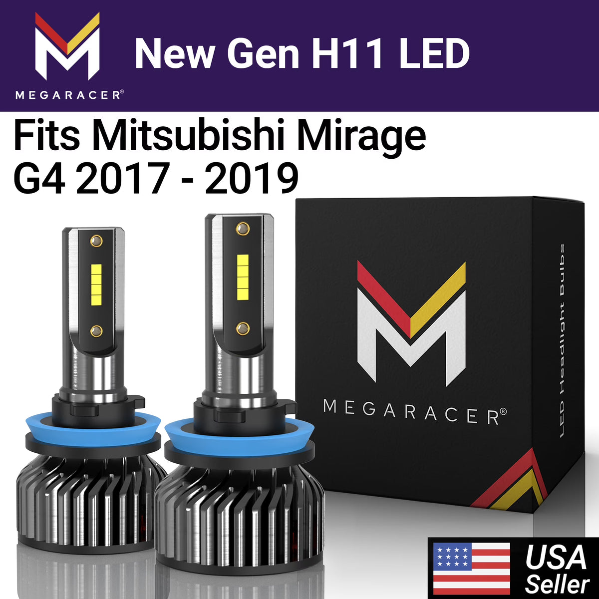 H11 H8 H9 H16 LED Headlight Bulbs 6000K Cool White 12V 60W 16000LM Fog Light N317