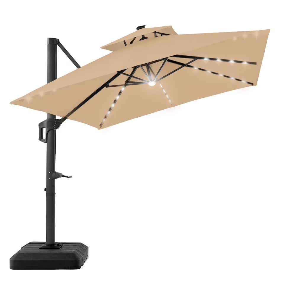 Replacement Canopy Top Cover for 10' x 10' Umbrella U800
