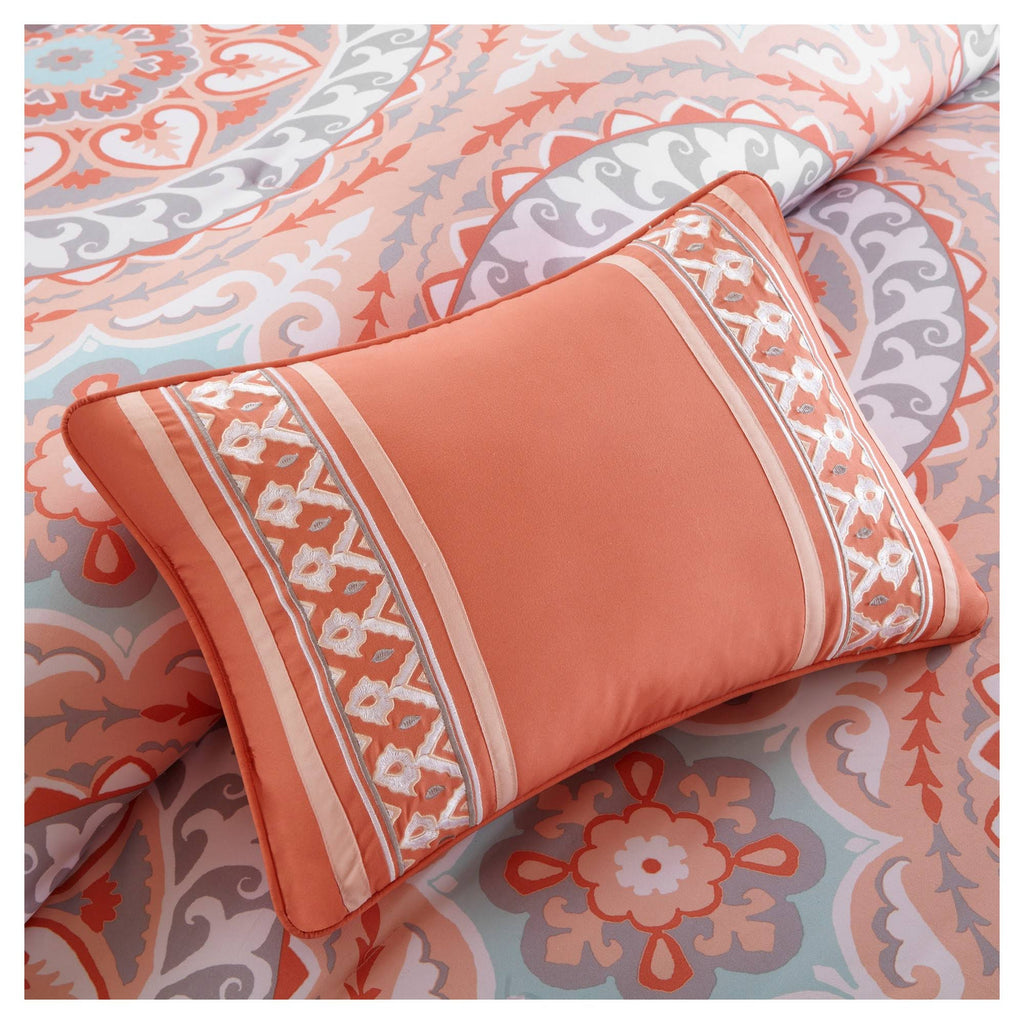 Coral Cal King Comforter Set G954699