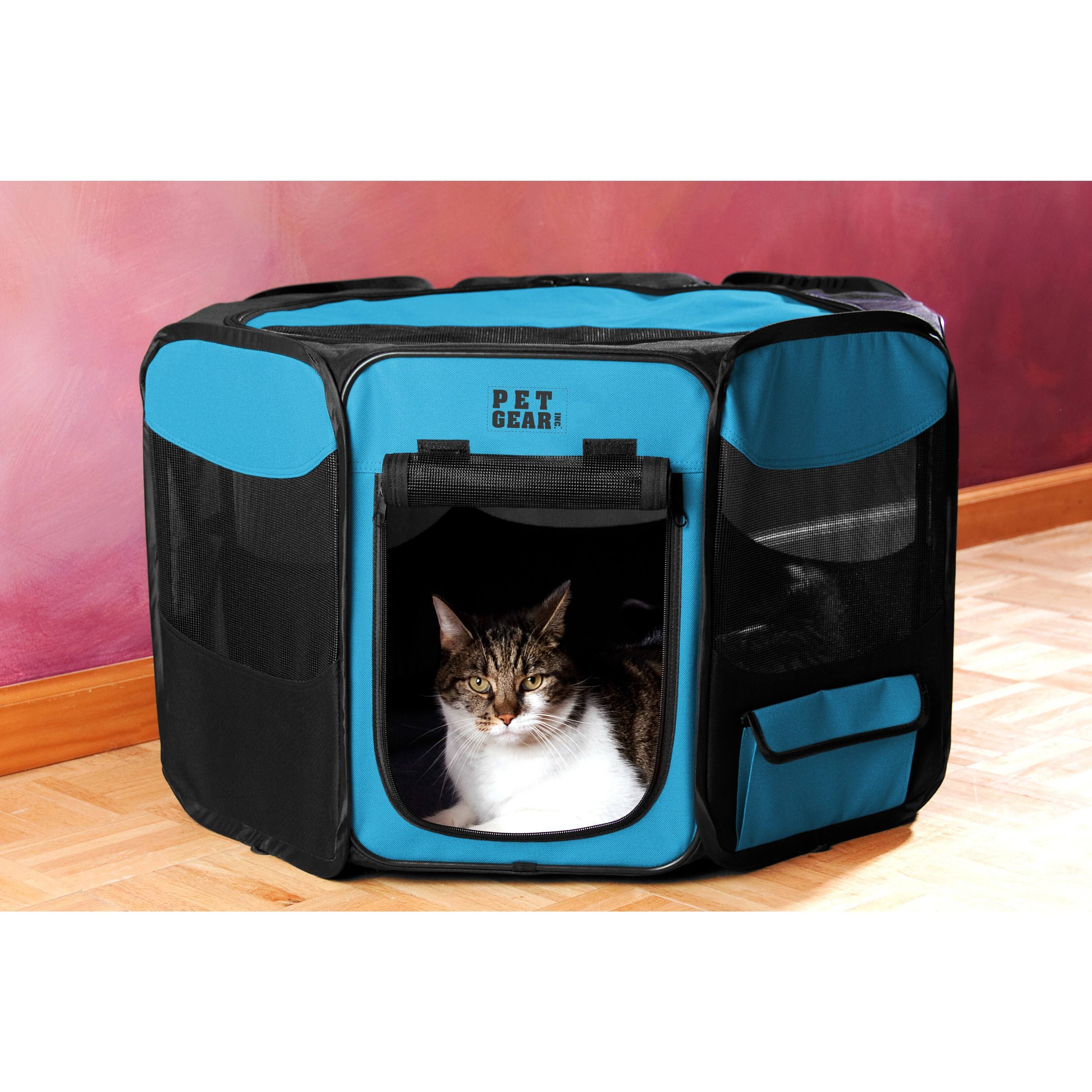Soft-Sided Pet Pen with Removable Top, Sahara, 42x22 R566