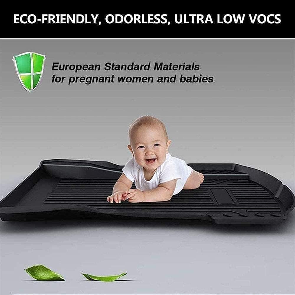 Black Pack of 2 Cargo Mat Liner Trunk Liner P567