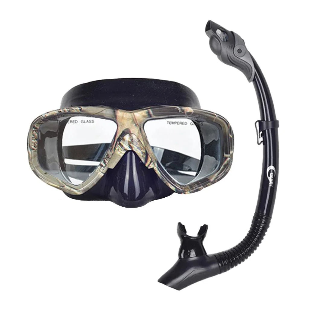 Silicone Snorkel Set with Goggles and Mouthpiece Z507305