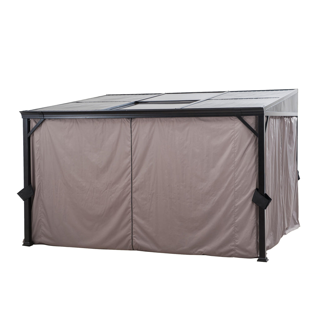 Replacement Curtain For Bayside Sun Shelter Gazebo (10X12 Ft) Z39923