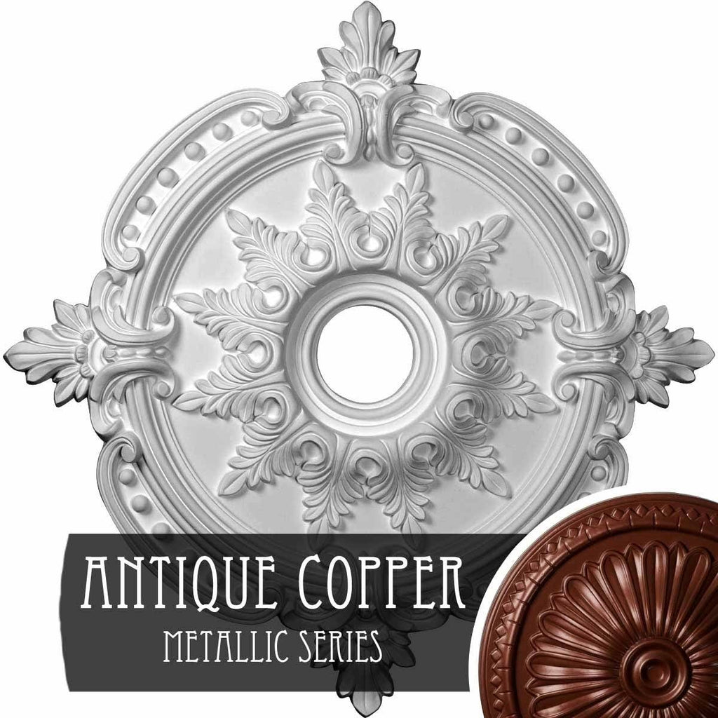 28 3/8x22OD x 3 3/4x22ID x 1 5/8x22P Ceiling Medallion Y325340