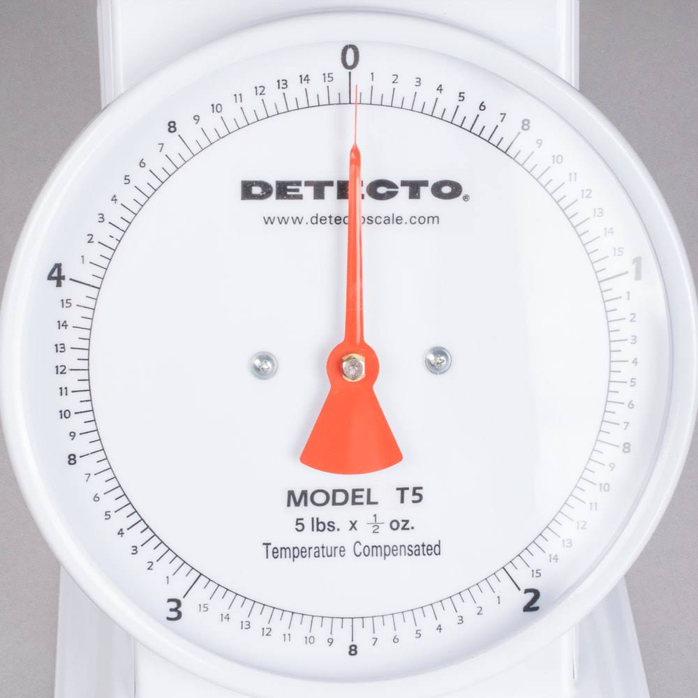 Top Loading Dial Scale 5 lb Capacity K543476