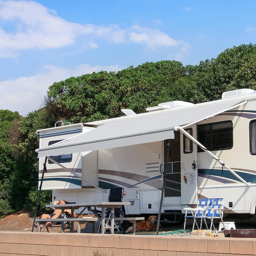 RV Awning Fabric Replacement 20' Gray K6170