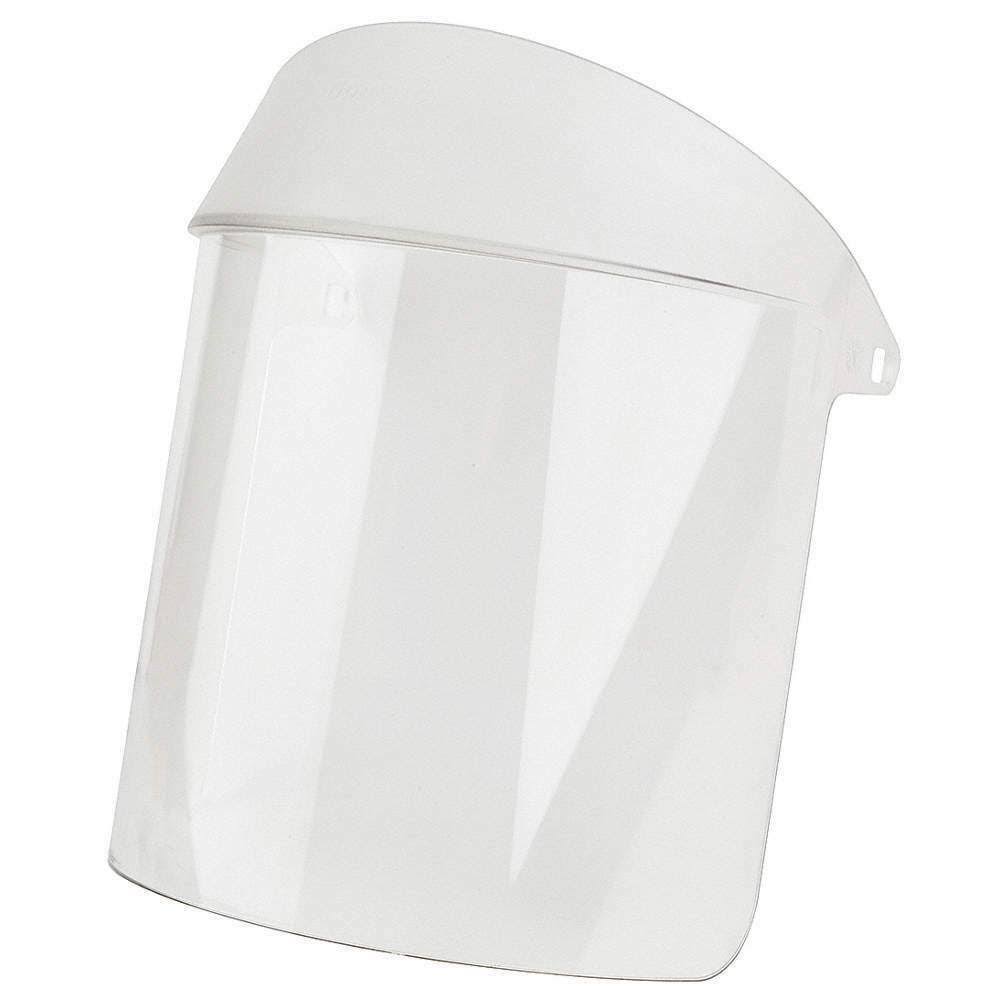 Faceshield Visor, Polycarb, Clr, 8x14in L52774