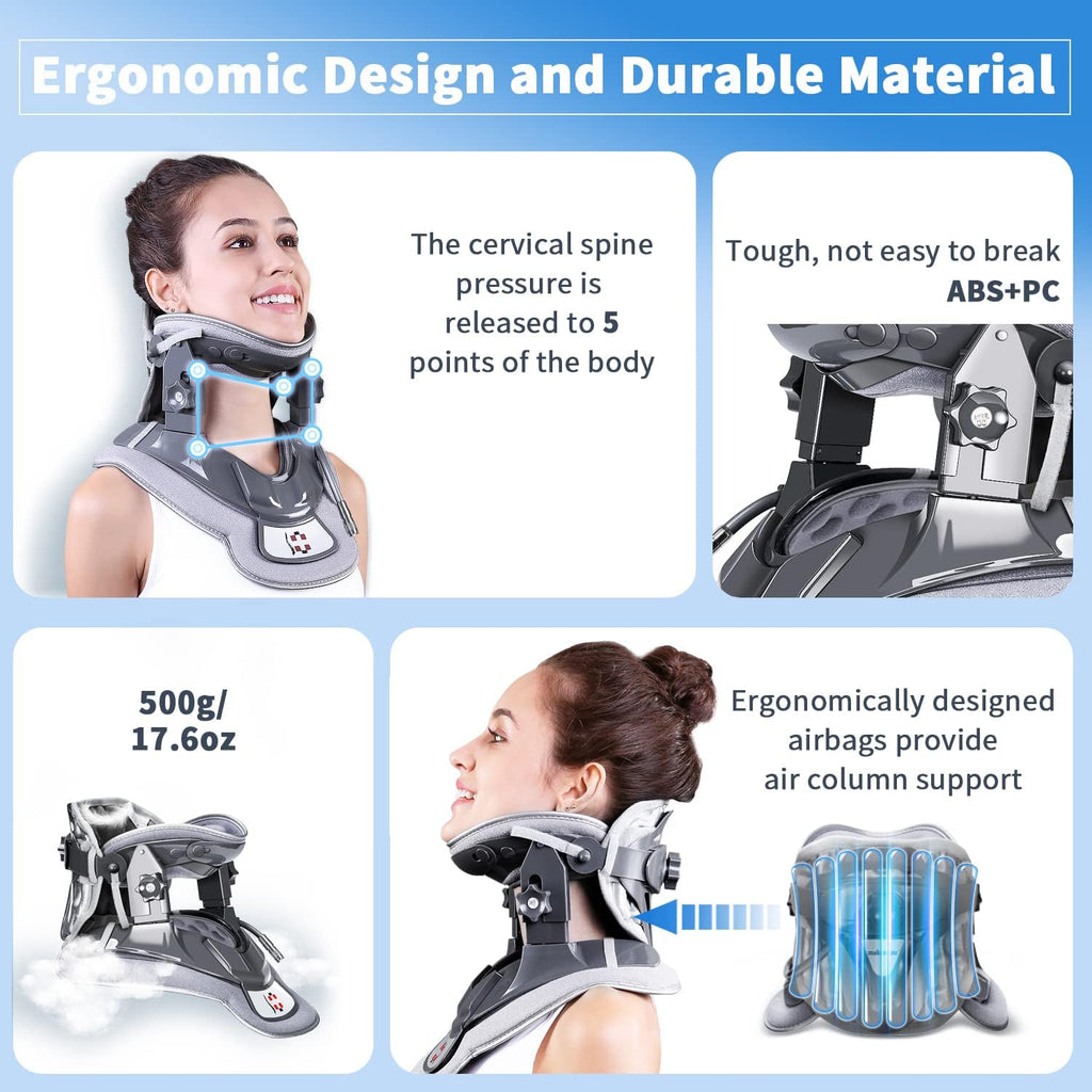 Cervical Neck Traction Device with Airbag Support K65857