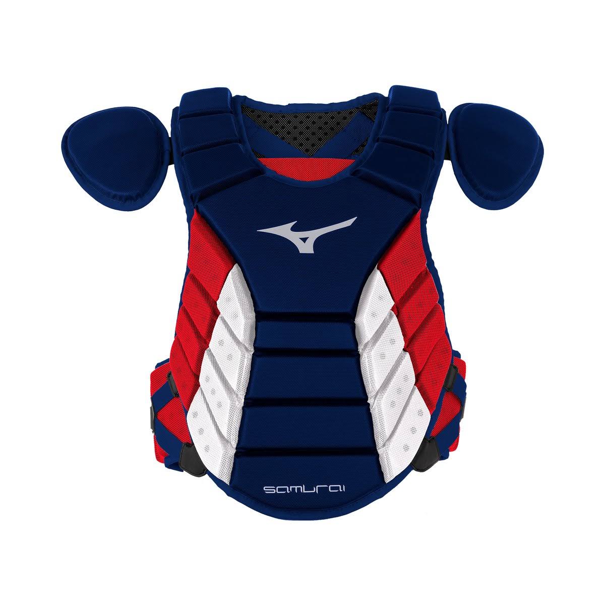 Black/Red 16 inch Adult Chest Protector A602793
