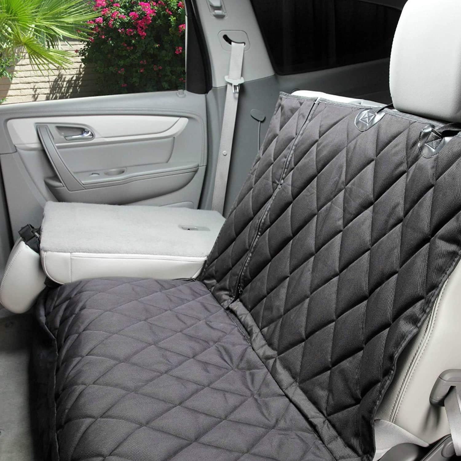 60/40 Split Dog Seat Cover with Hammock W135257