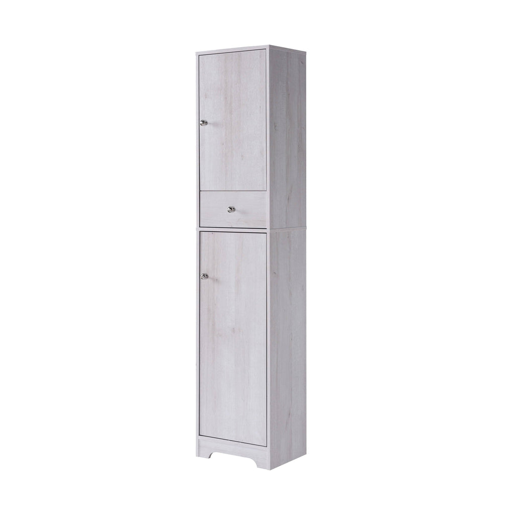 White Oak Compact Farmhouse Armoire N753