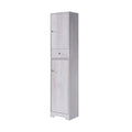 White Oak Compact Farmhouse Armoire N753