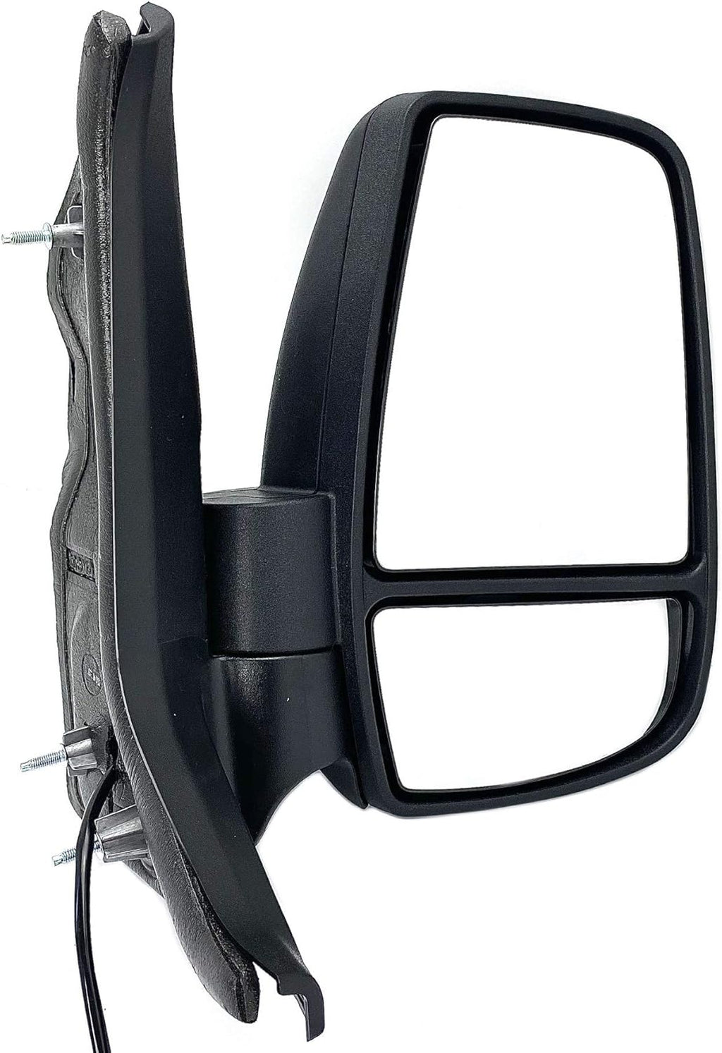 Passenger Side Power Non Heated Textured Black Side Mirror W6646