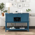 Navy Blue Console Table J363