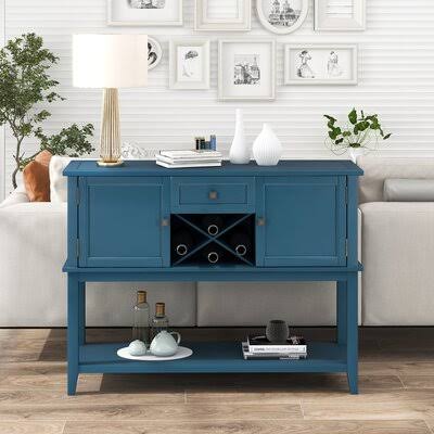 Navy Blue Console Table J363