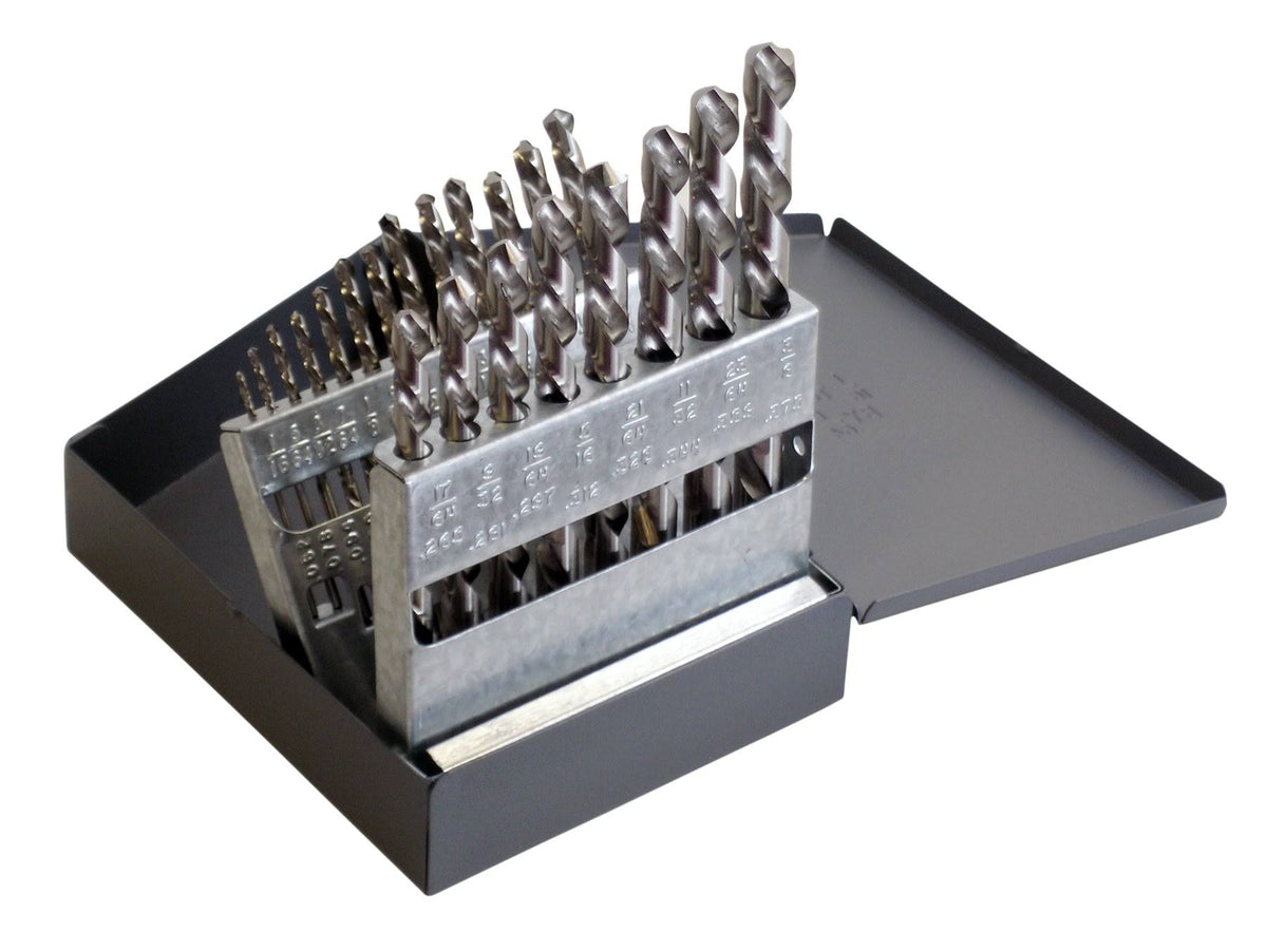 21 Pc HSS Jobber Drill Set X866