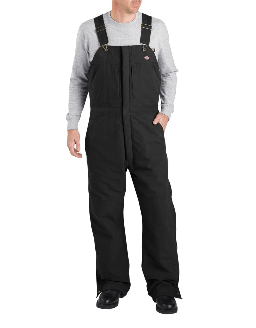 Black Insulated Bib Overall T606441