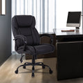 Black High Back PU Leather Executive Office Chair E740432