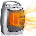 Silver Ceramic Electric Space Heater 1500W A4421