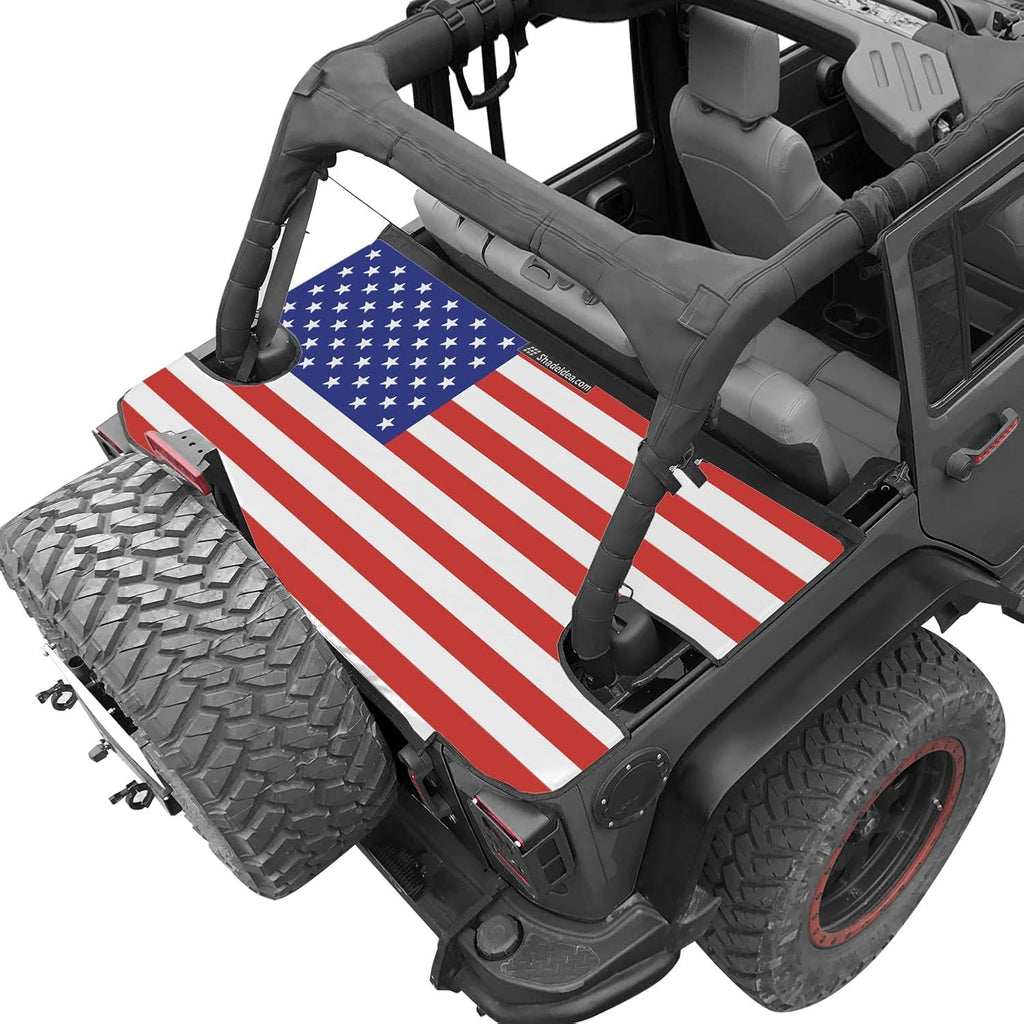 Rear Trunk Tonneau Cover for Jeep JKU 4 Door B5990