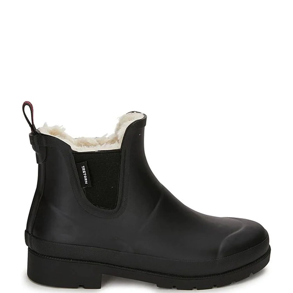 Black 8 Chelsea Rain Booties X776931