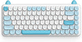 Wireless Mechanical Keyboard 84 Keys with White LED Backlit S996242